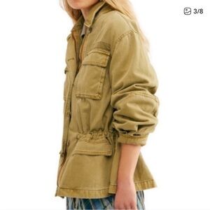 Free People Seize the Day military utility jacket